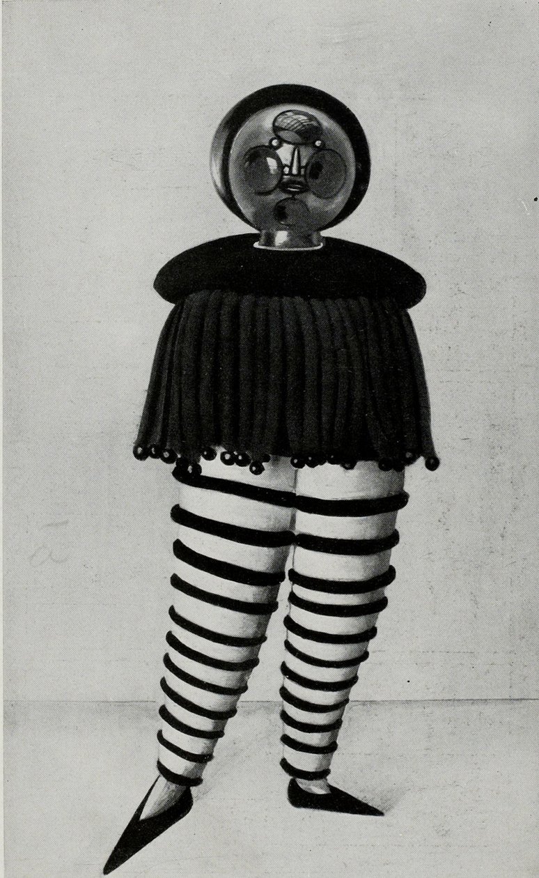 Från Scenen på Bauhaus Scenen på Bauhaus, 1925. av Oskar Schlemmer