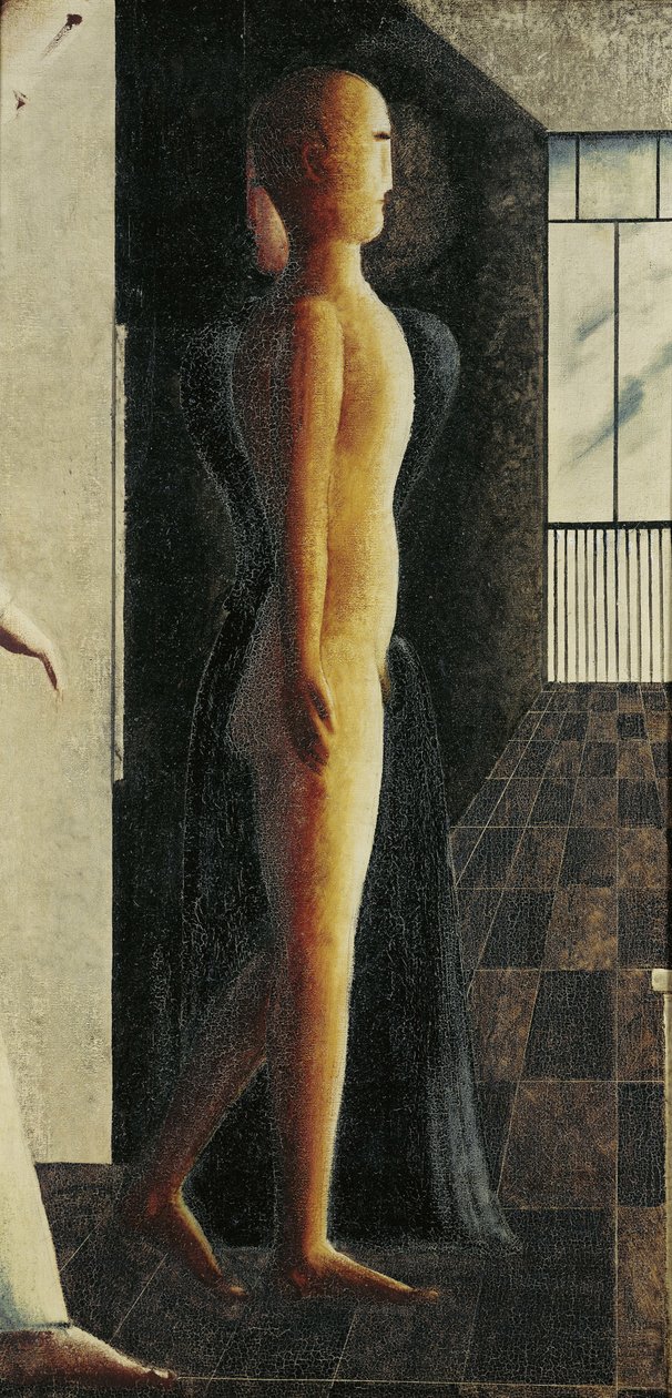 Naken, kvinna och kommande, 1925. av Oskar Schlemmer