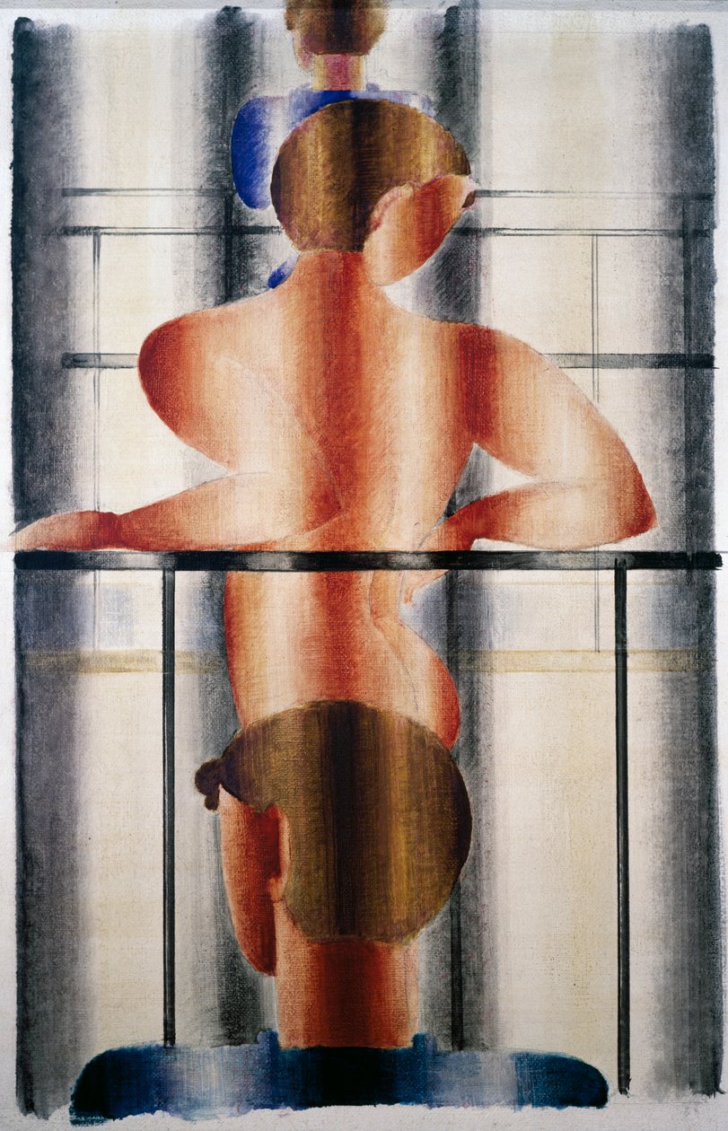 Räcke scen av Oskar Schlemmer