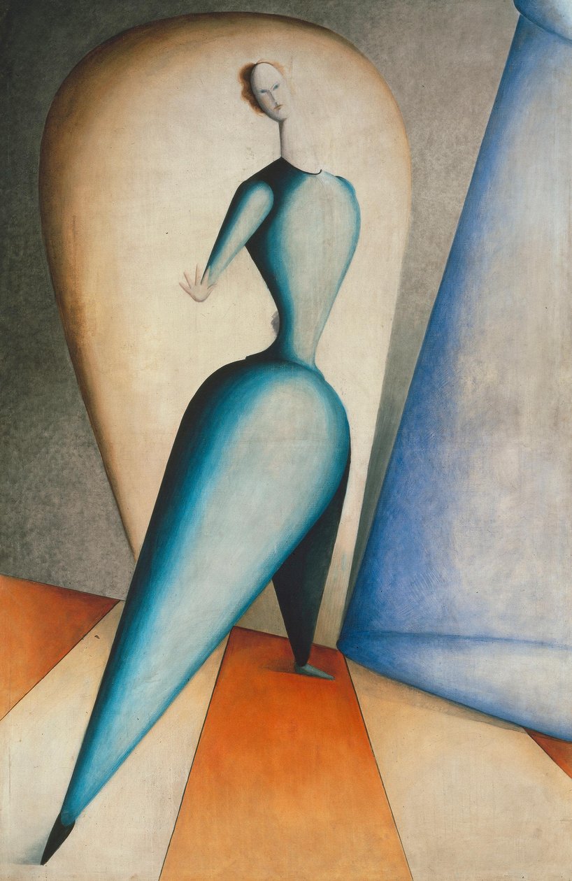 Danserska (Gesten) av Oskar Schlemmer