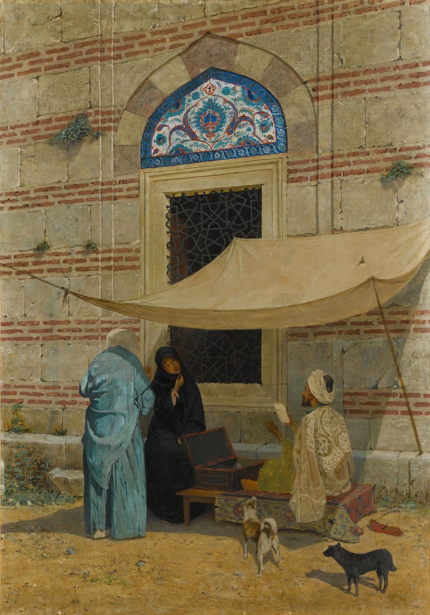 Arzuhalci, offentlig skrivare av Osman Hamdi Bey