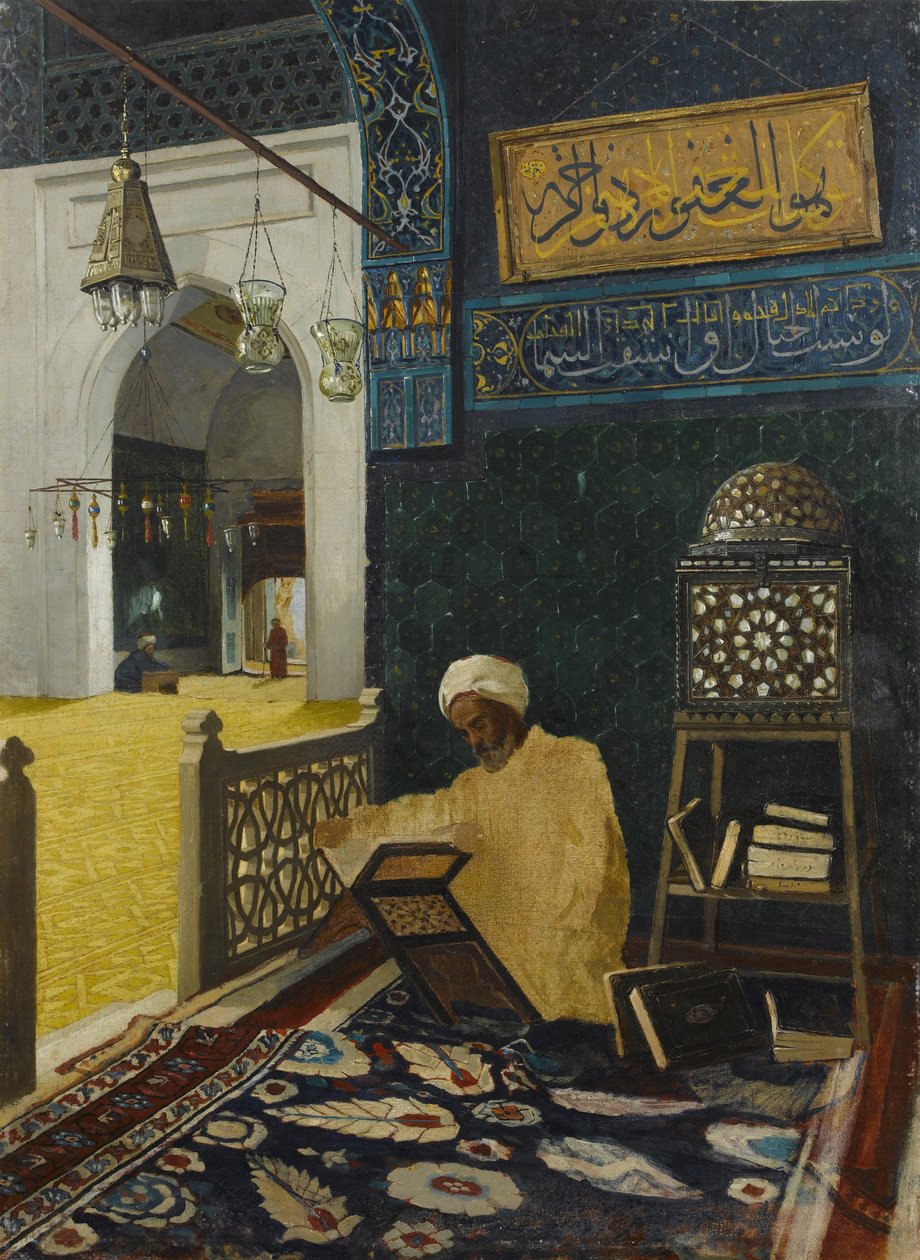 Recitera Koranen av Osman Hamdi Bey