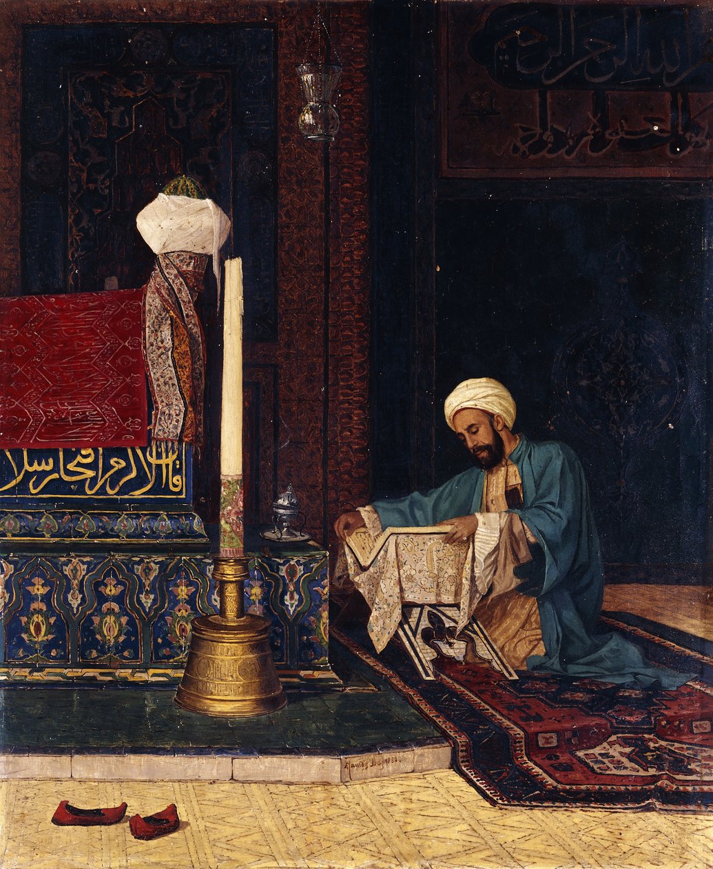 Mehmed I:s grav, Yesil-graven, Bursa, 1881 av Osman Hamdi Bey