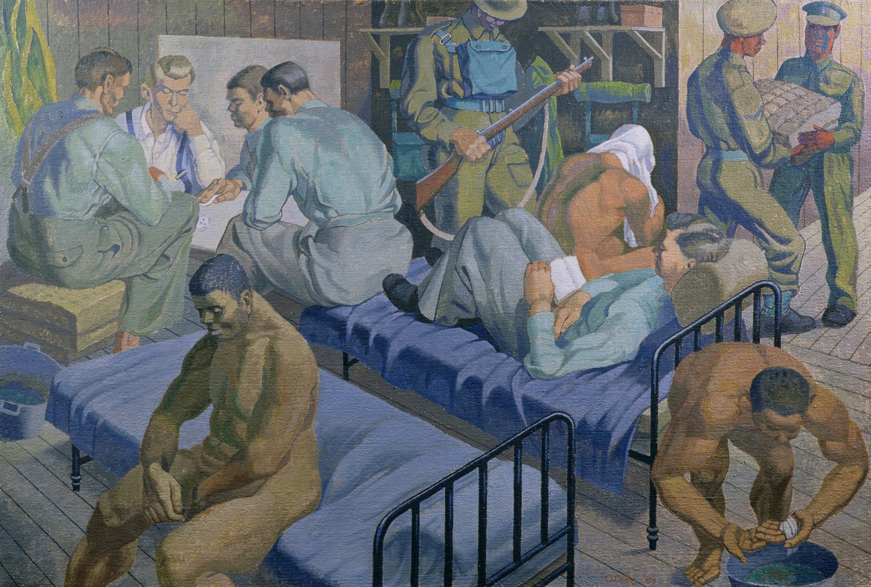I kasernen, 1989 av Osmund Caine
