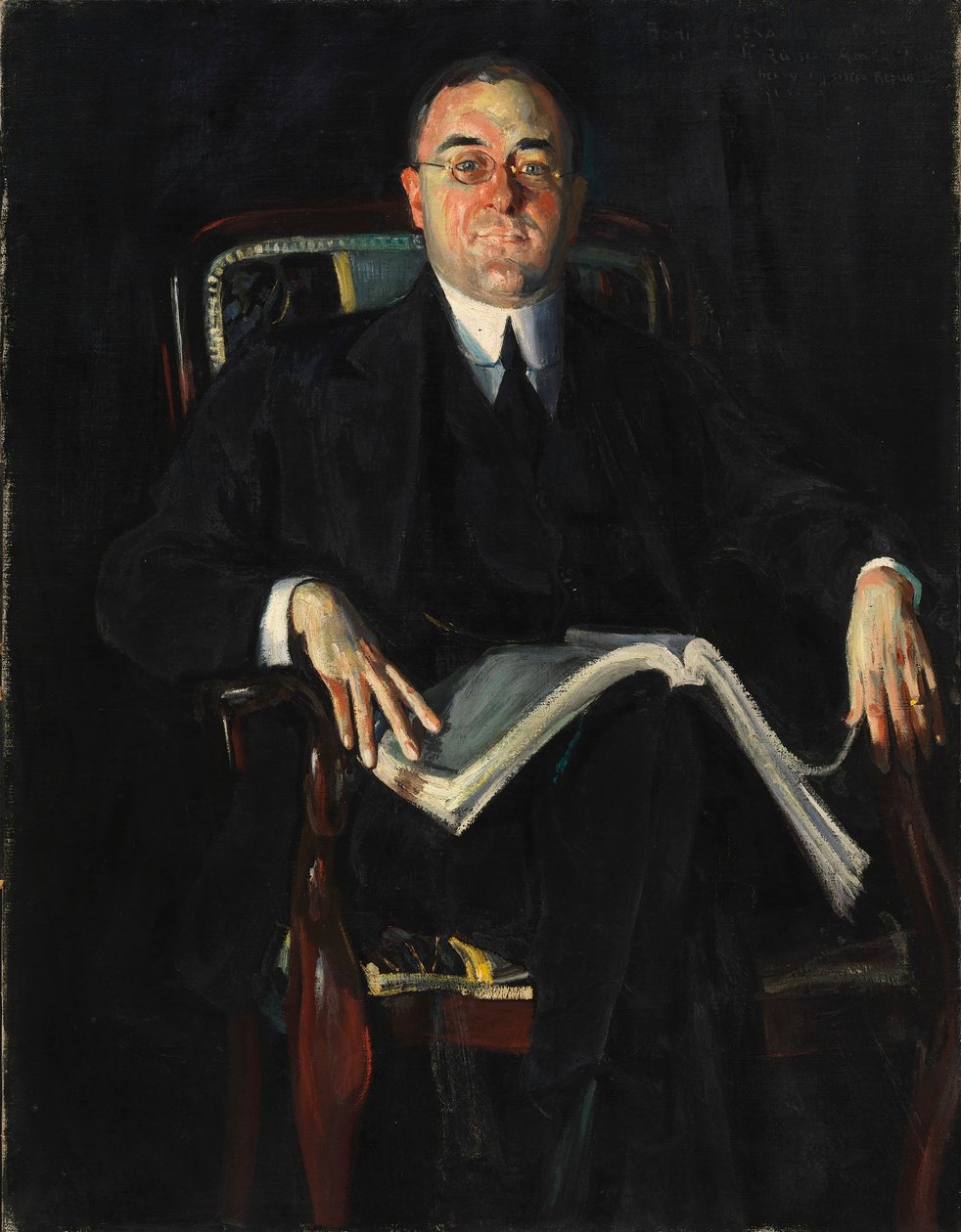 Boris Alexandrovich Bakhmeteff, rysk ambassadör av Ossip Perelma
