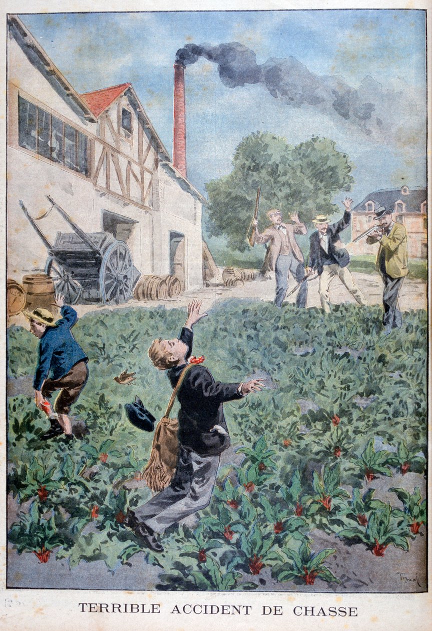 Jaktolycka, 1900 av Oswaldo Tofani