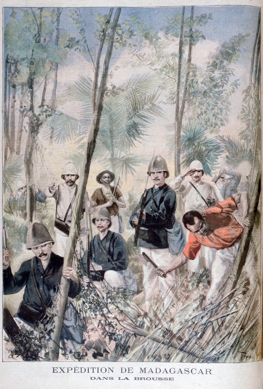 Madagaskarexpeditionen, 1895 av Oswaldo Tofani