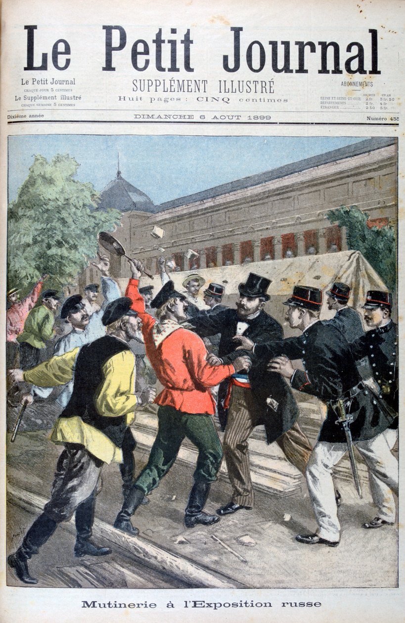 Myteri vid den ryska paviljongen för Exposition Universelle, 1900, 1899 av Oswaldo Tofani