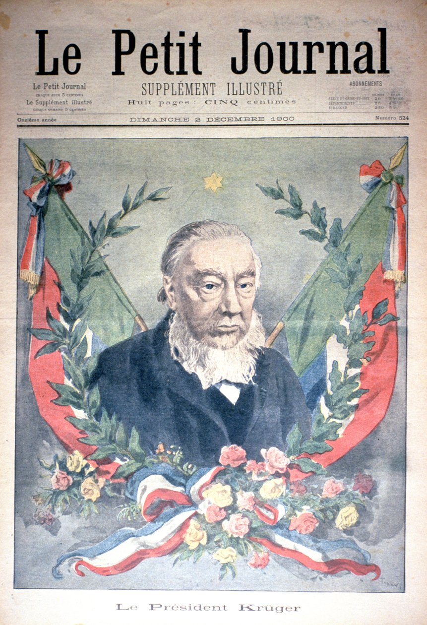 President Kruger, framsidan av 