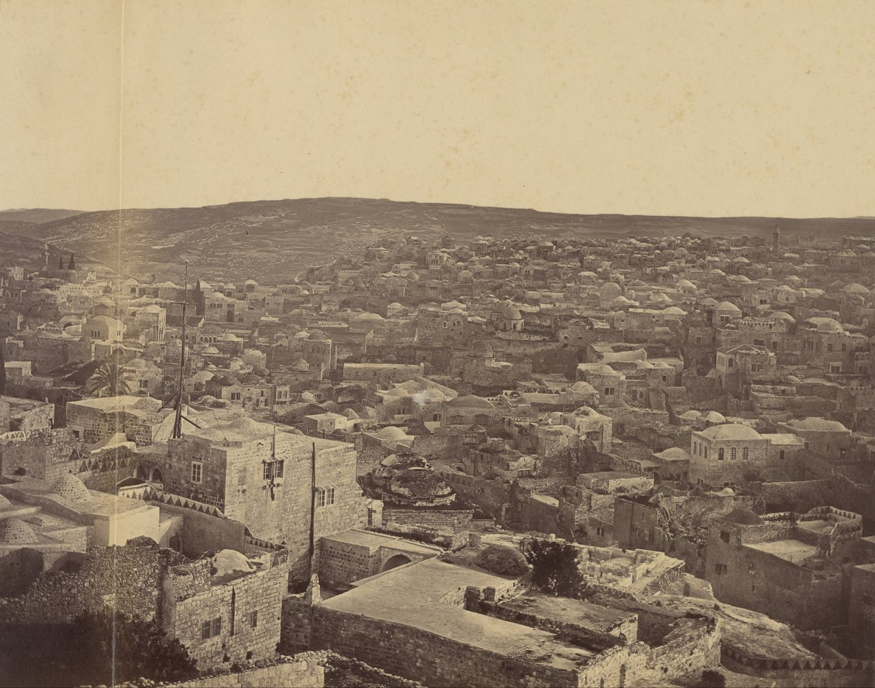 Panorama of Jerusalem av Othon Von Ostheim