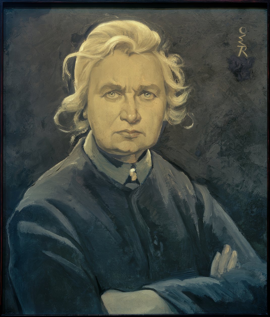 Ottilie W. Roederstein / självporträtt 1926 av Ottilie Roederstein