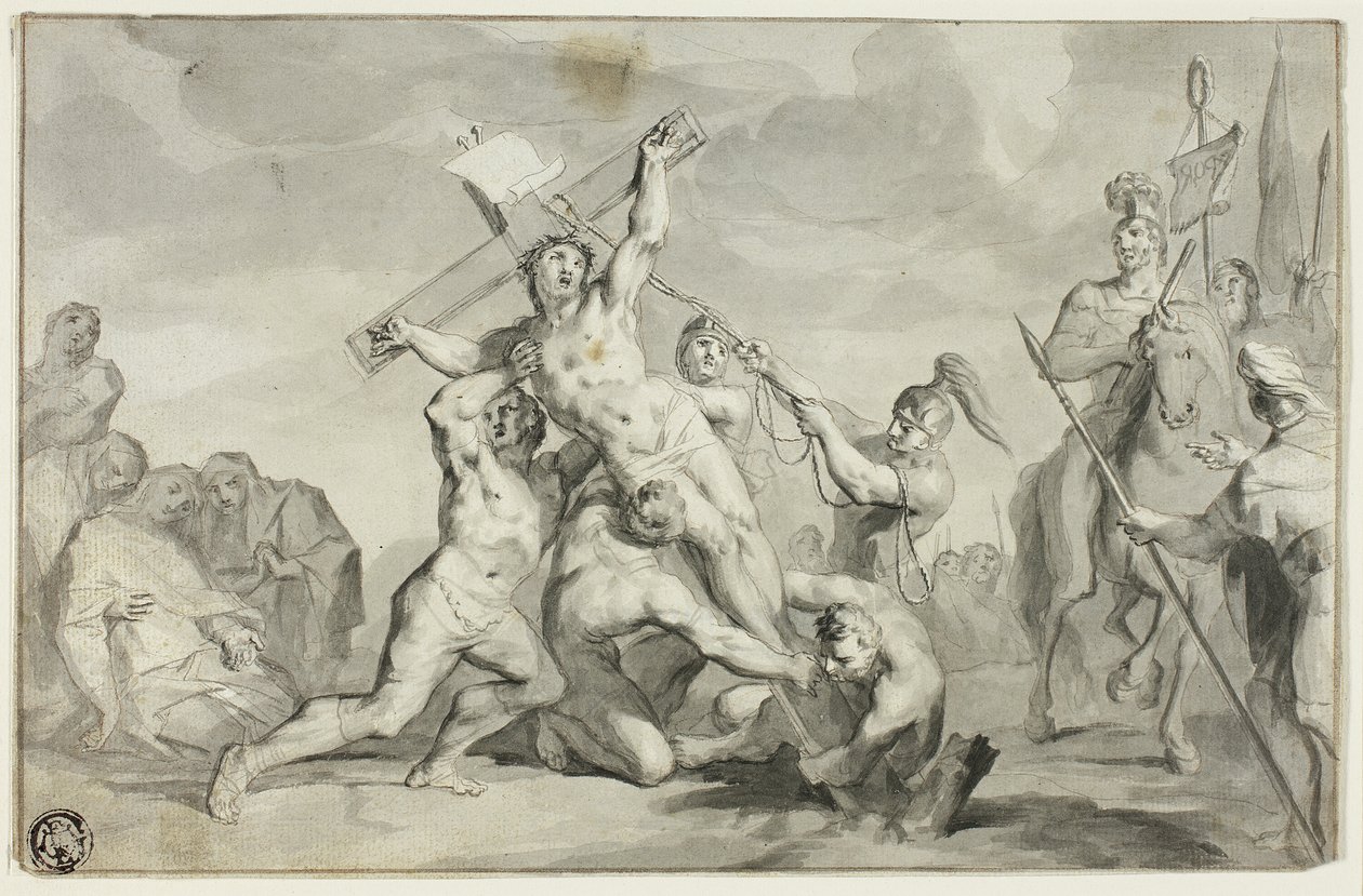 Uppresningen av korset av Ottmar Elliger the Younger