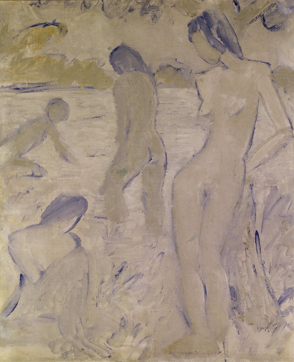 Badarna, 1900-talet av Otto Mueller