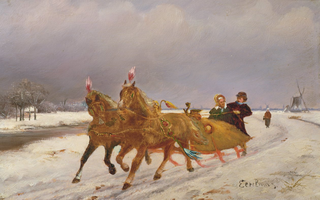 Trojka i snön av Otto Eerelman