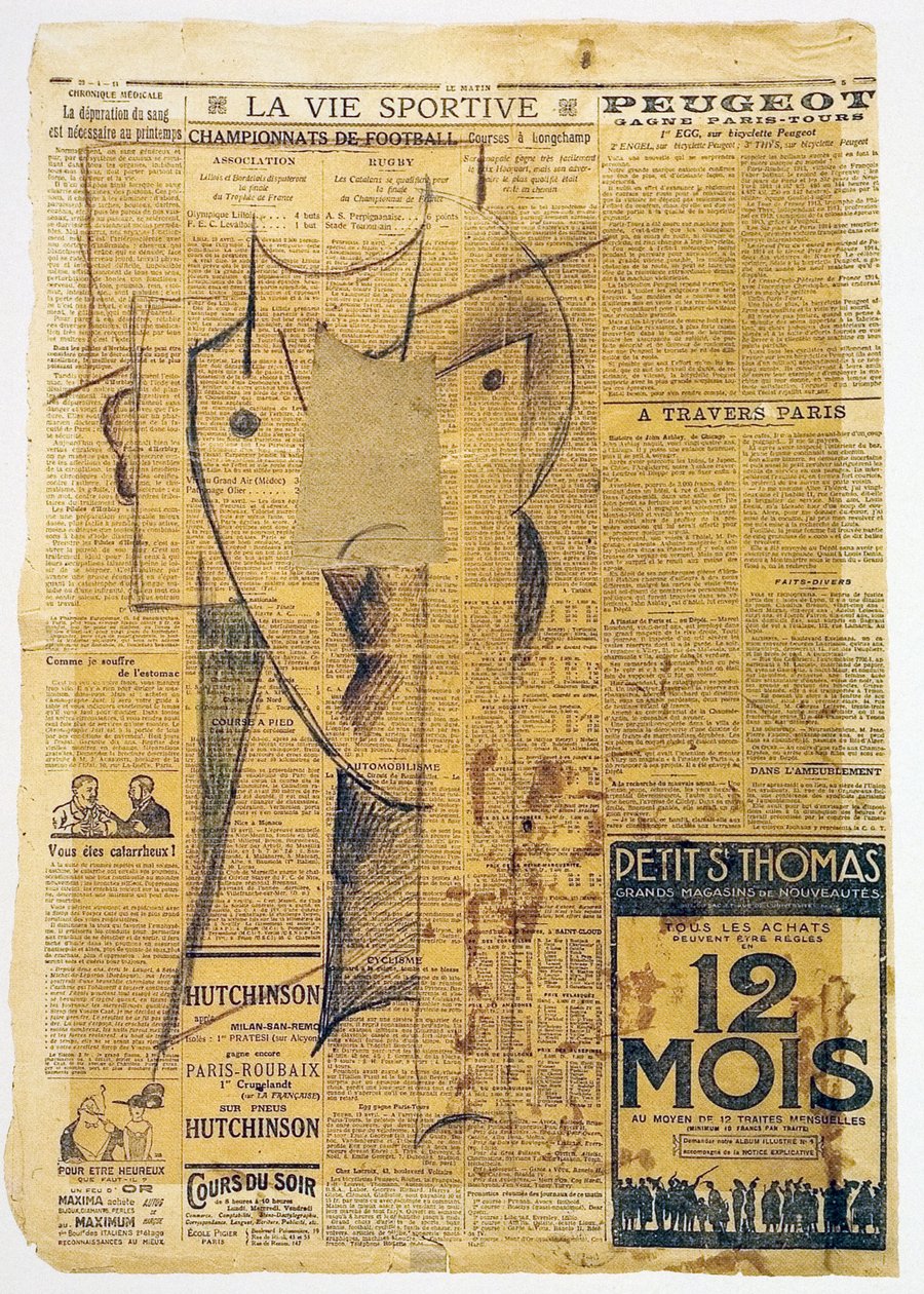 Chef, 1913-1914 av Otto Gutfreund