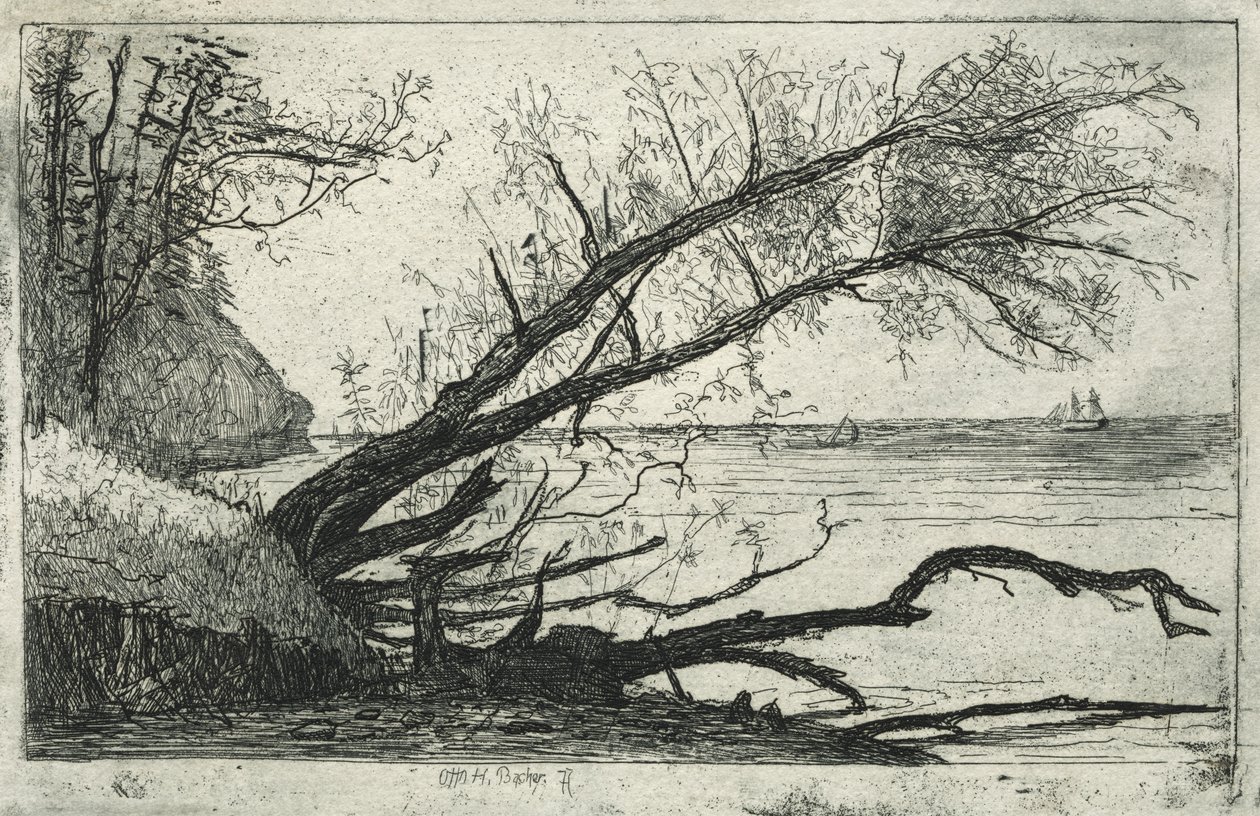 Lake Shore, Cleveland, 1900-talet. av Otto H. Bacher