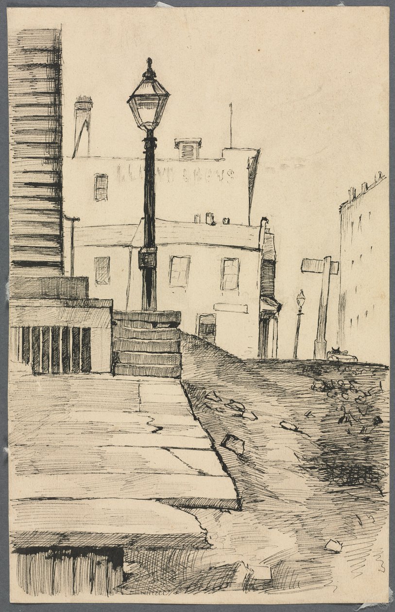 Street Scene, Cleveland. av Otto H. Bacher