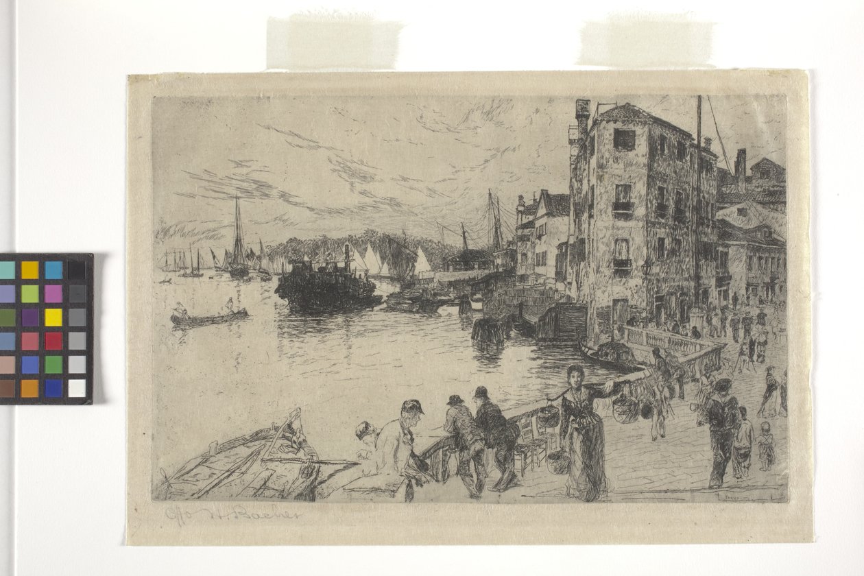 Slottskvarteret, Riva av Otto Henry Bacher