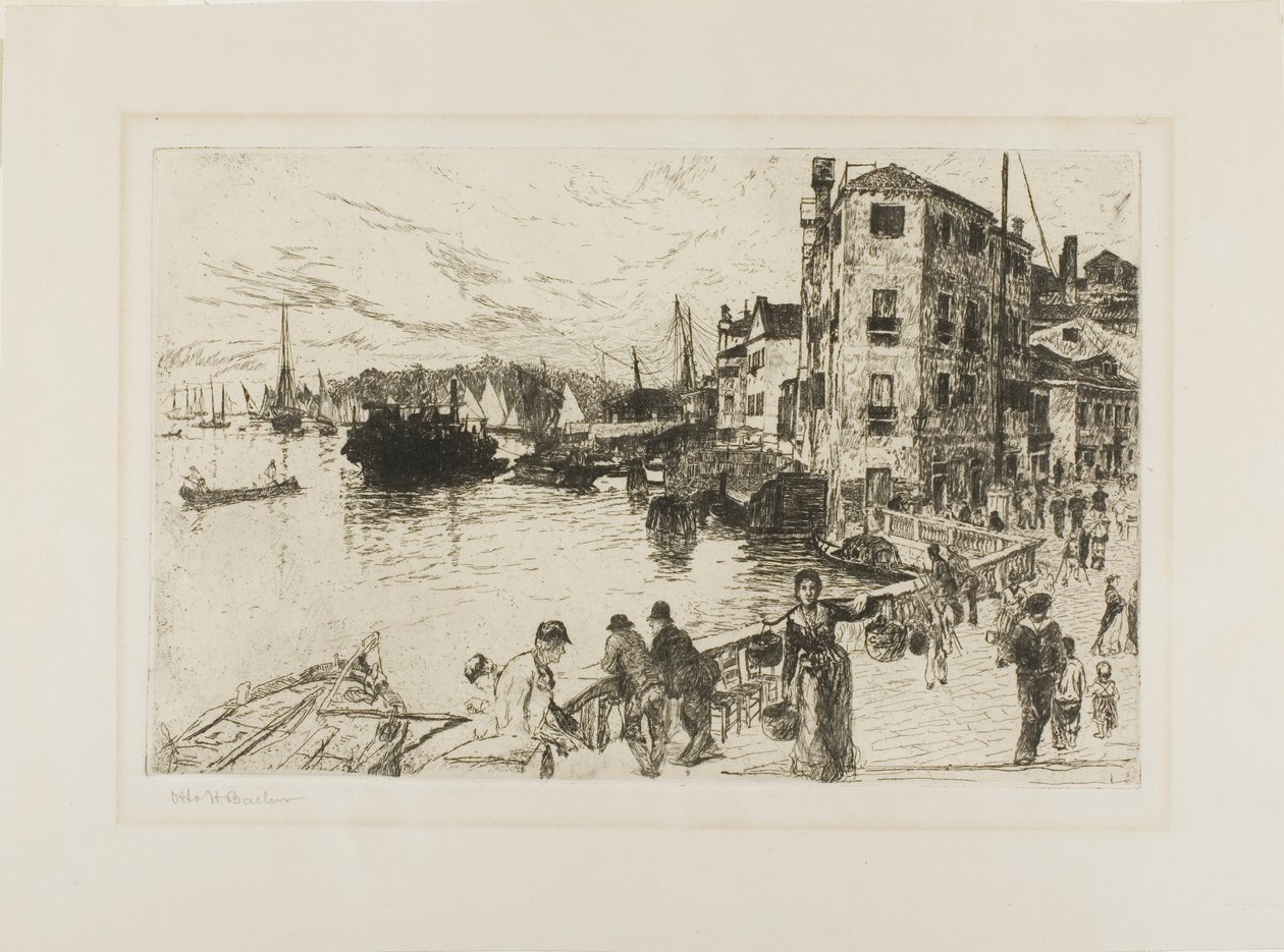 Slottskvarteret, Riva av Otto Henry Bacher