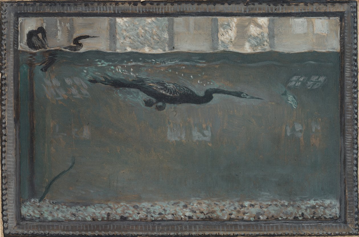 Dykande skarv av Otto Henry Bacher
