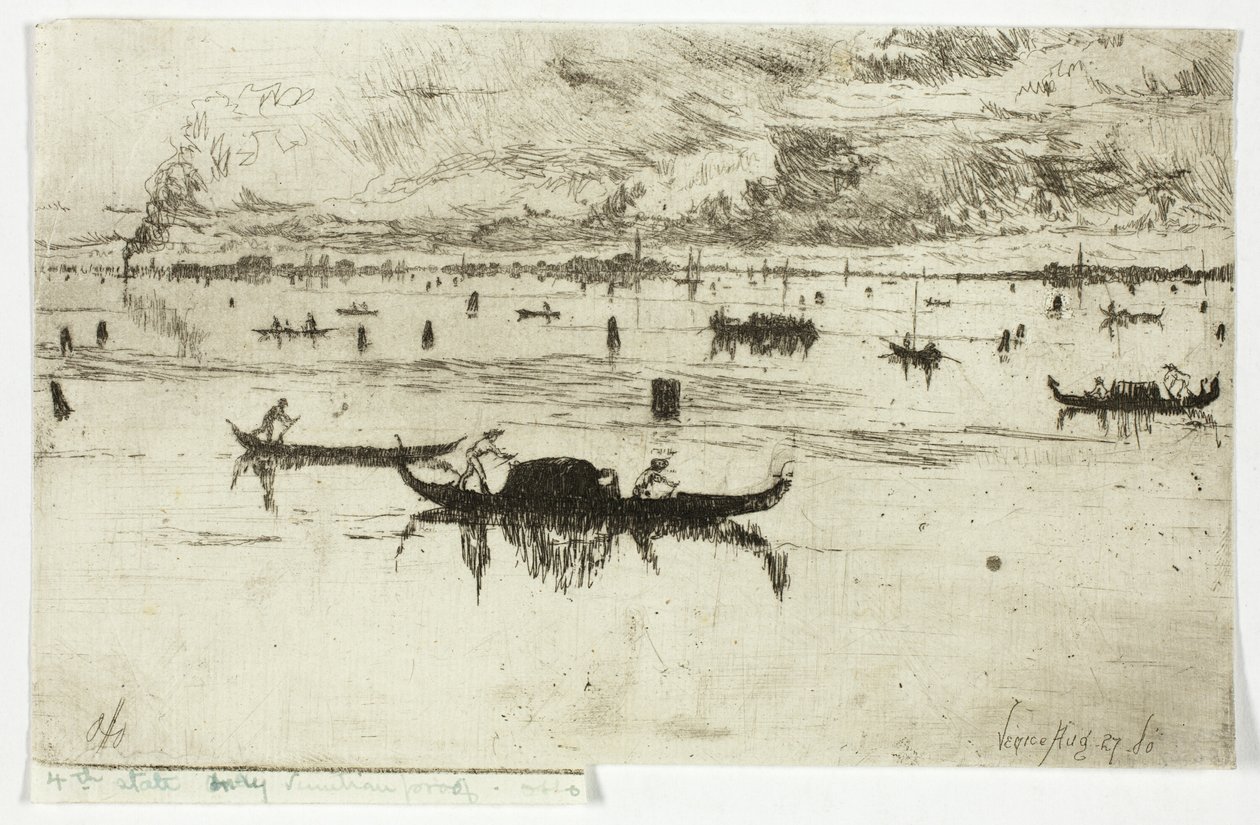 Venetianska lagunen av Otto Henry Bacher