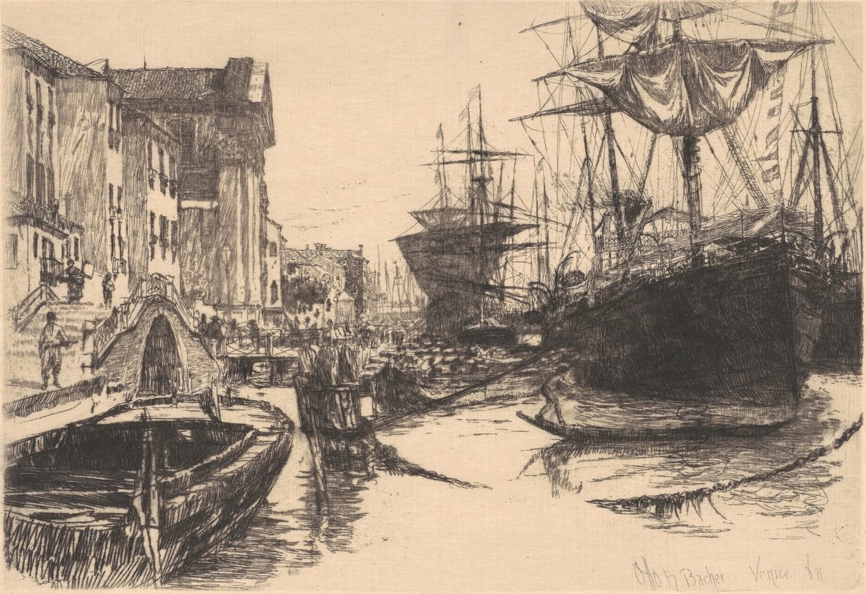 Venedig av Otto Henry Bacher