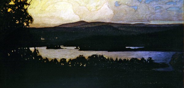 Norrsken i skärgården av Otto Hesselbom