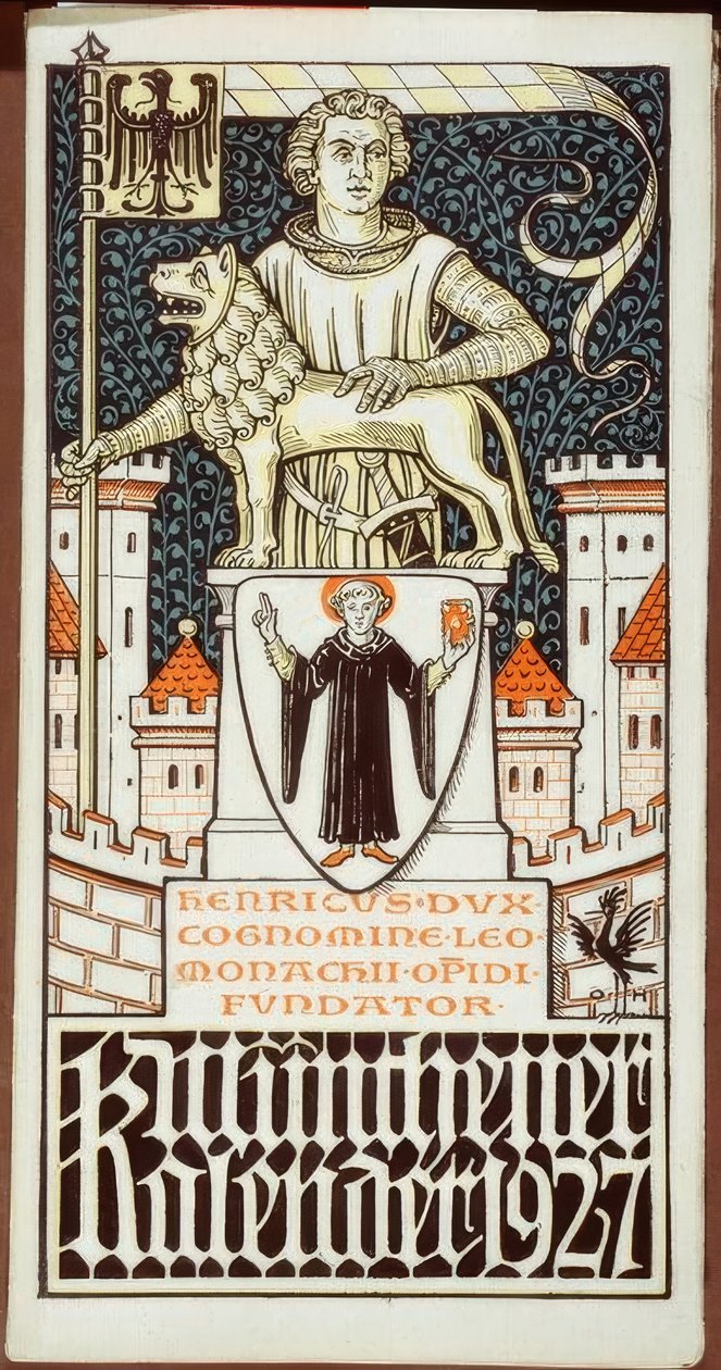 Folkstatens Hessens vapen från) år) 1920 av Otto Hupp