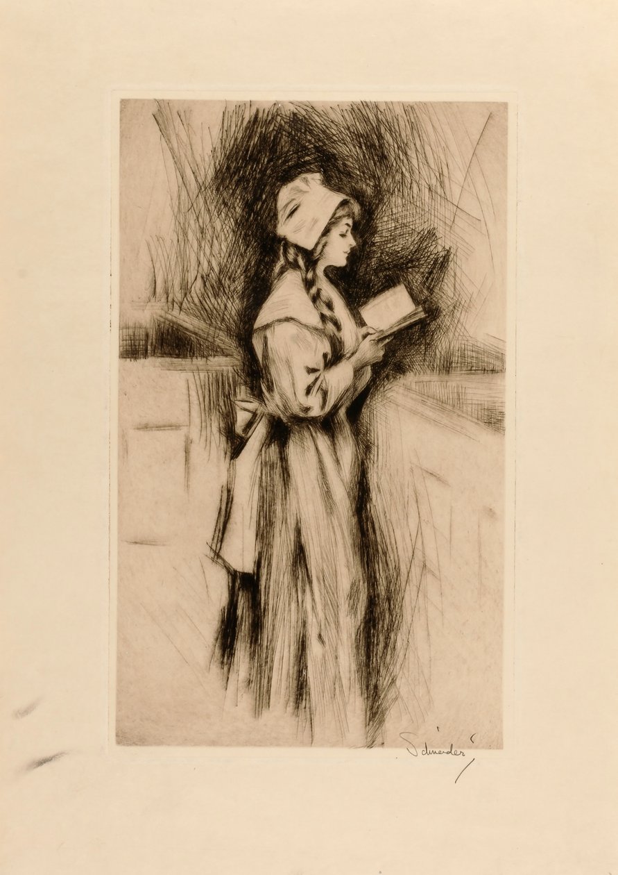 Puritansk flicka av Otto J. Schneider
