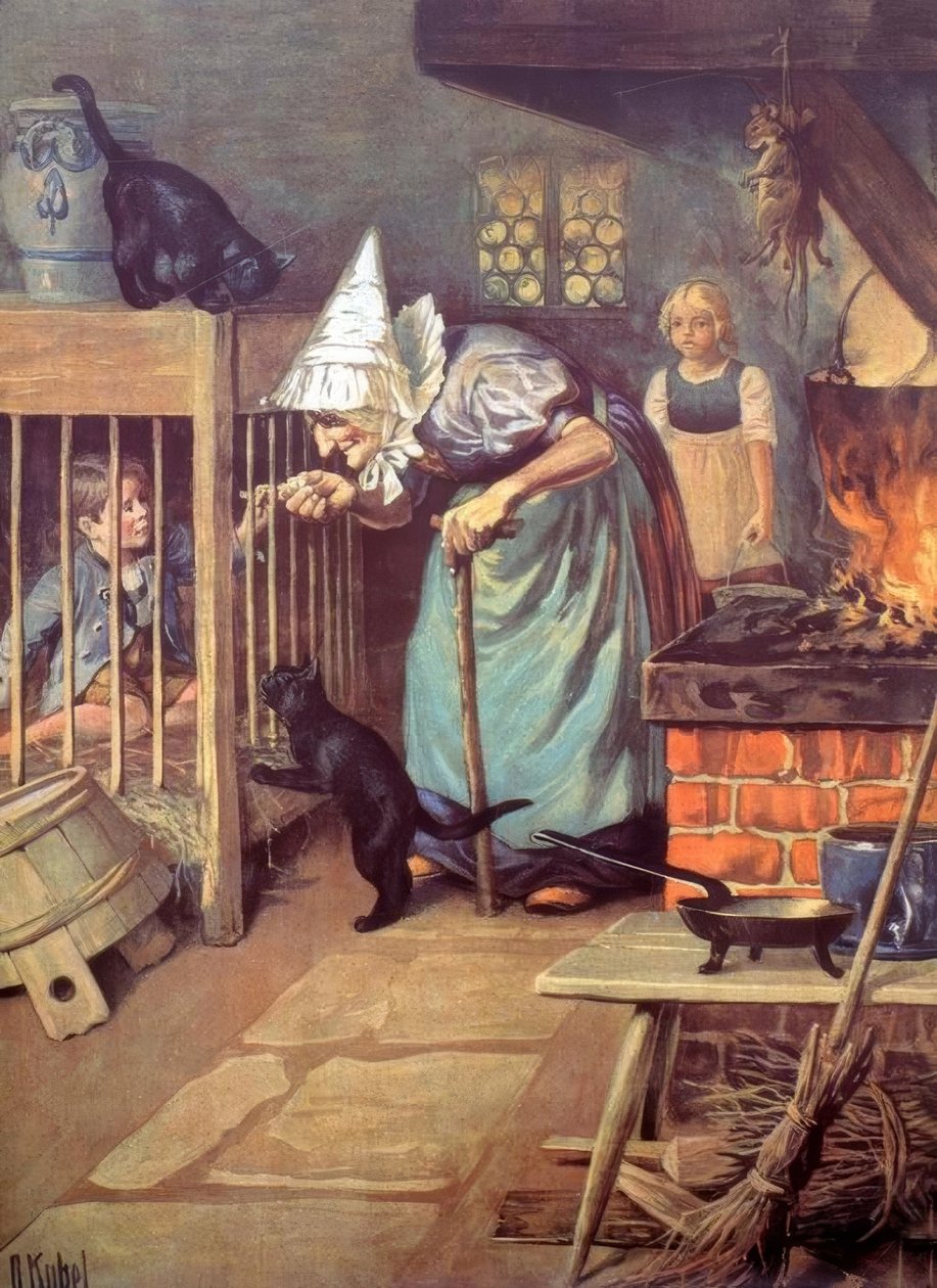 Hans och Greta av Otto Kubel