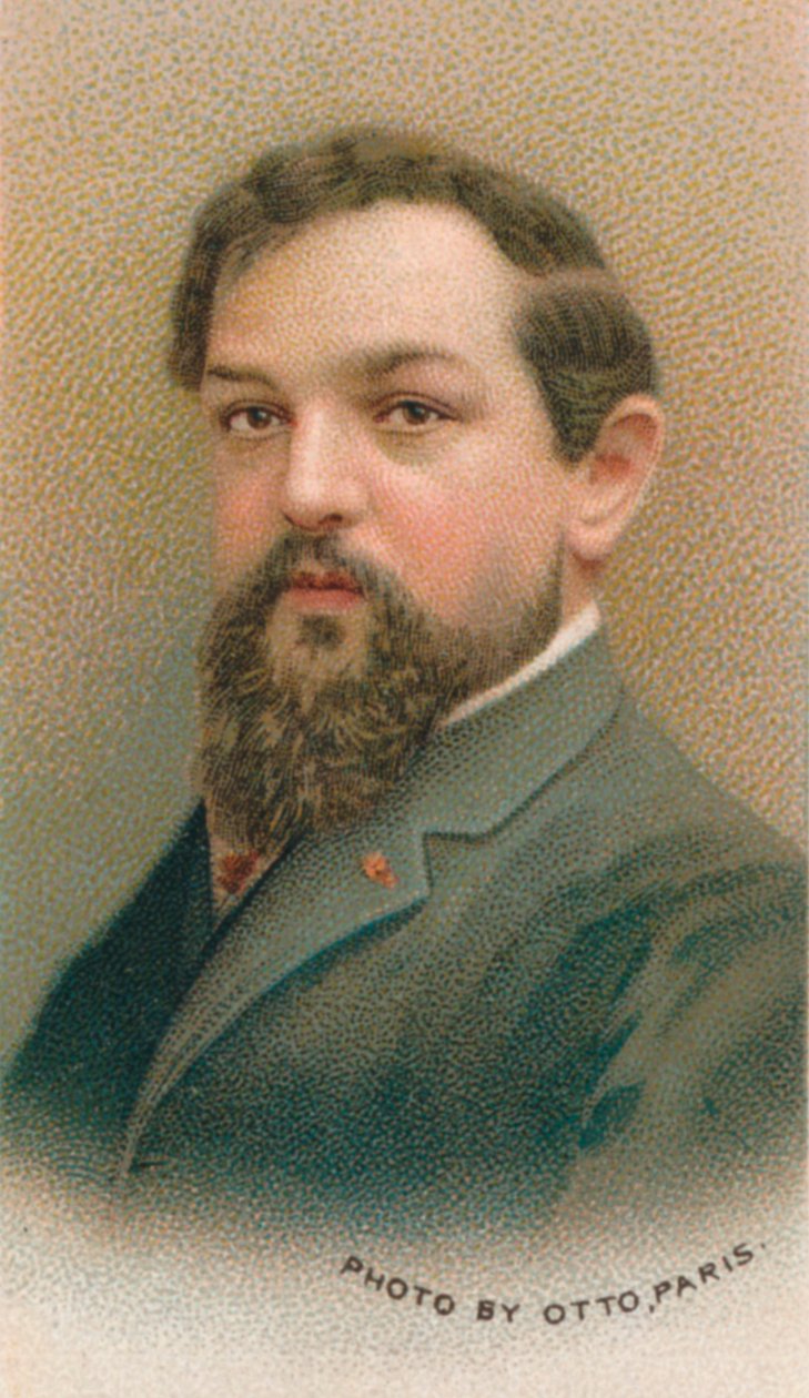 Claude Debussy 1862-1918 fransk kompositör, 1911 av Otto Paris