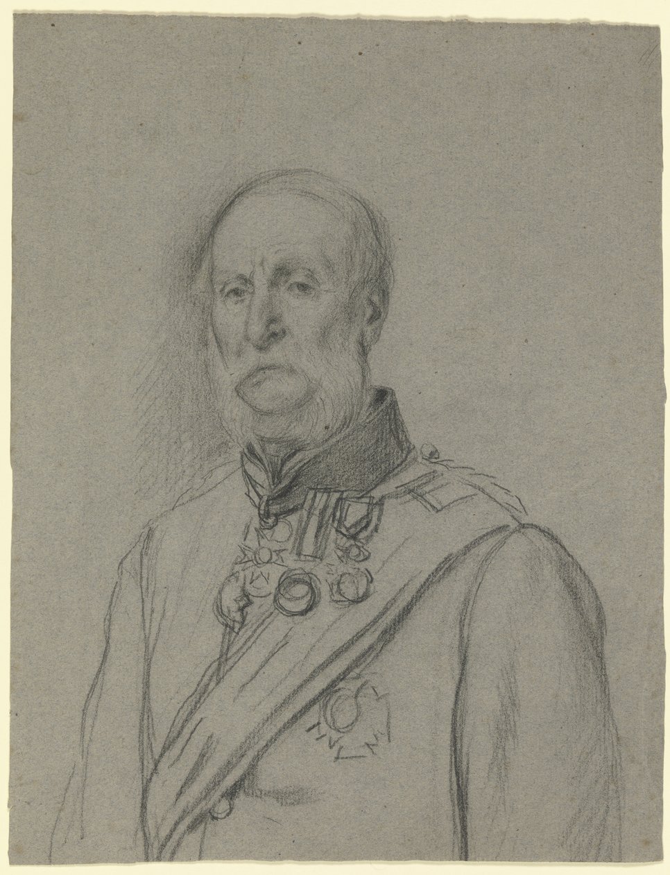 Porträtt av generalen, vicomten Templetown av Otto Scholderer