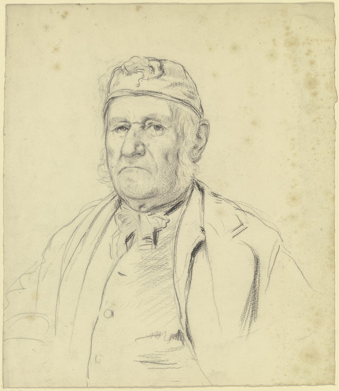 Porträtt av den gamle mjölnaren i Streatley () av Otto Scholderer