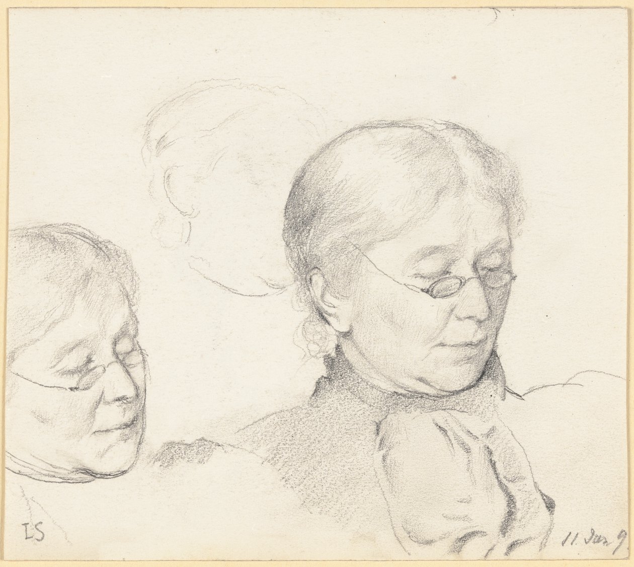 Luise Scholderer av Otto Scholderer