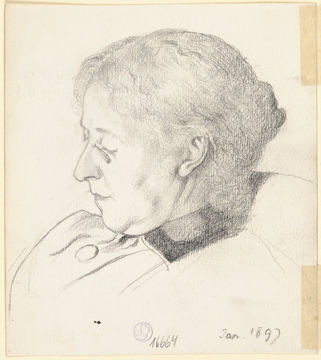 Luise Scholderer av Otto Scholderer