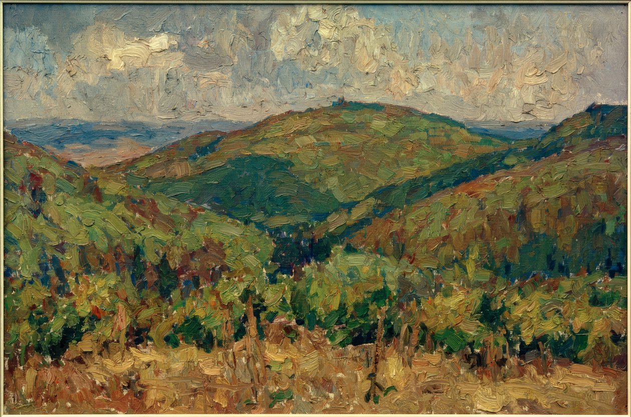 Bergslandskap av Otto Ubbelohde