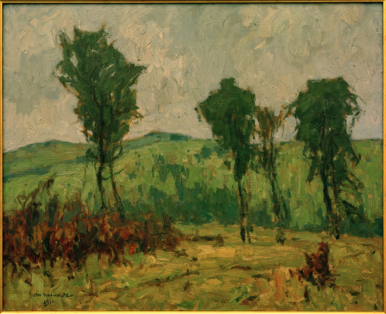Bergslandskap av Otto Ubbelohde