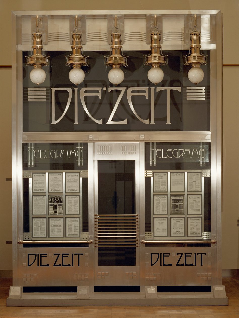 Depeschenbuero Die Zeit ... av Otto Wagner