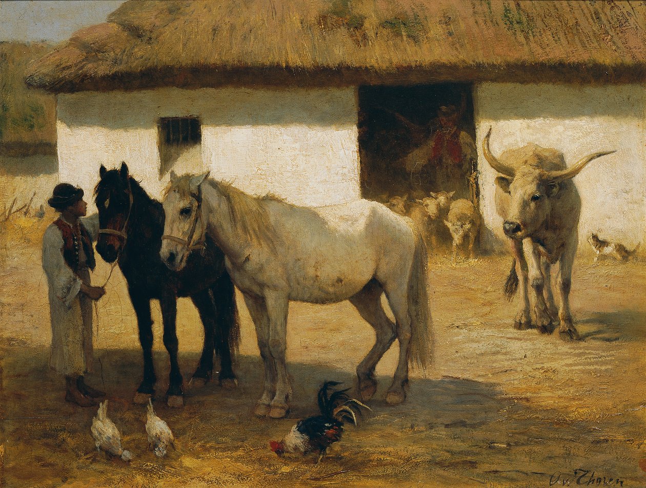 Ungersk gård av Otto von Thoren