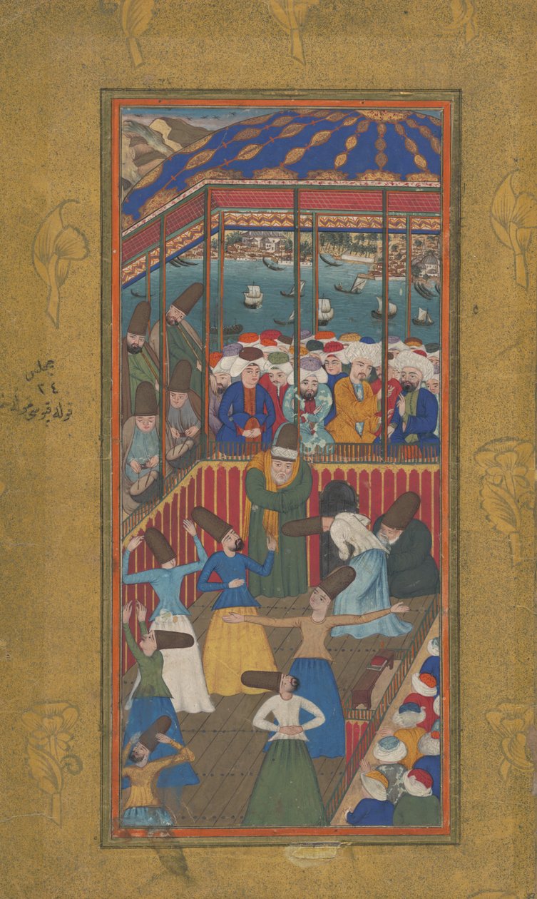 Dansande dervischer av Ottoman School