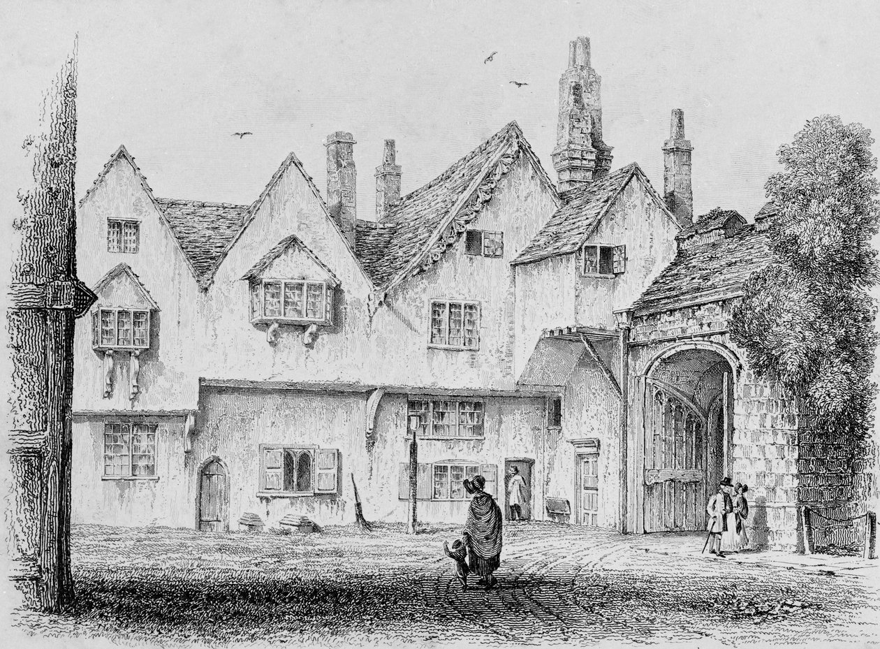 Cheney Court Winchester, ca 1830 av Owen Brown Carter