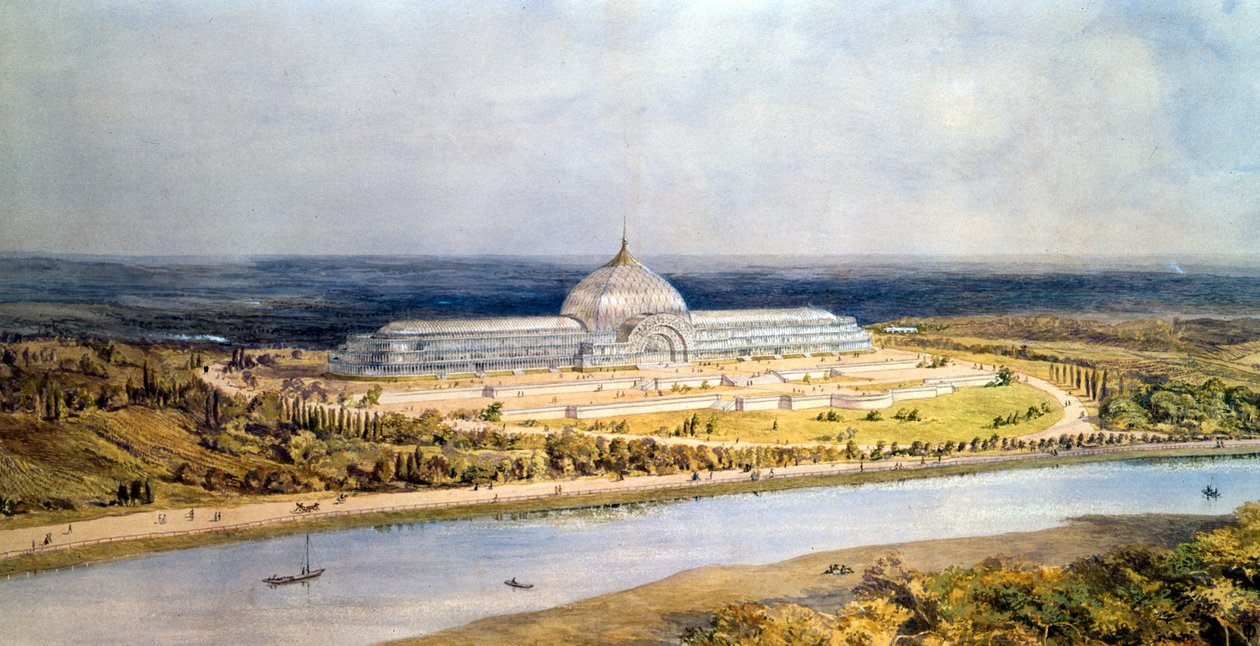 Design för industriutställningen, Wien, 1873, c1830-1873 av Owen Jones