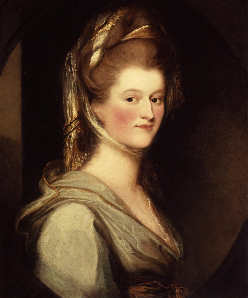 Elizabeth Craven (född Berkeley), markgrevinna av Brandenburg-Ansbach av Ozias Humphry