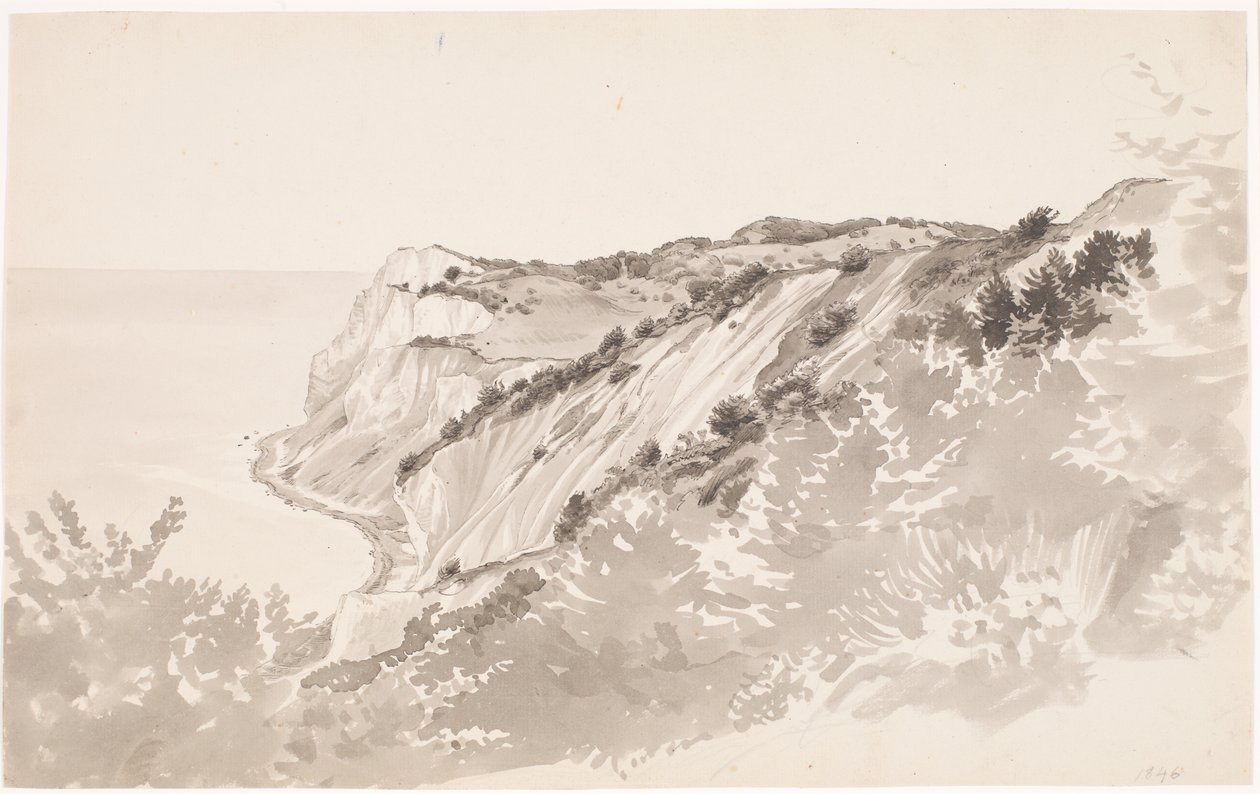 berget Moens Klint av P.C. Skovgaard
