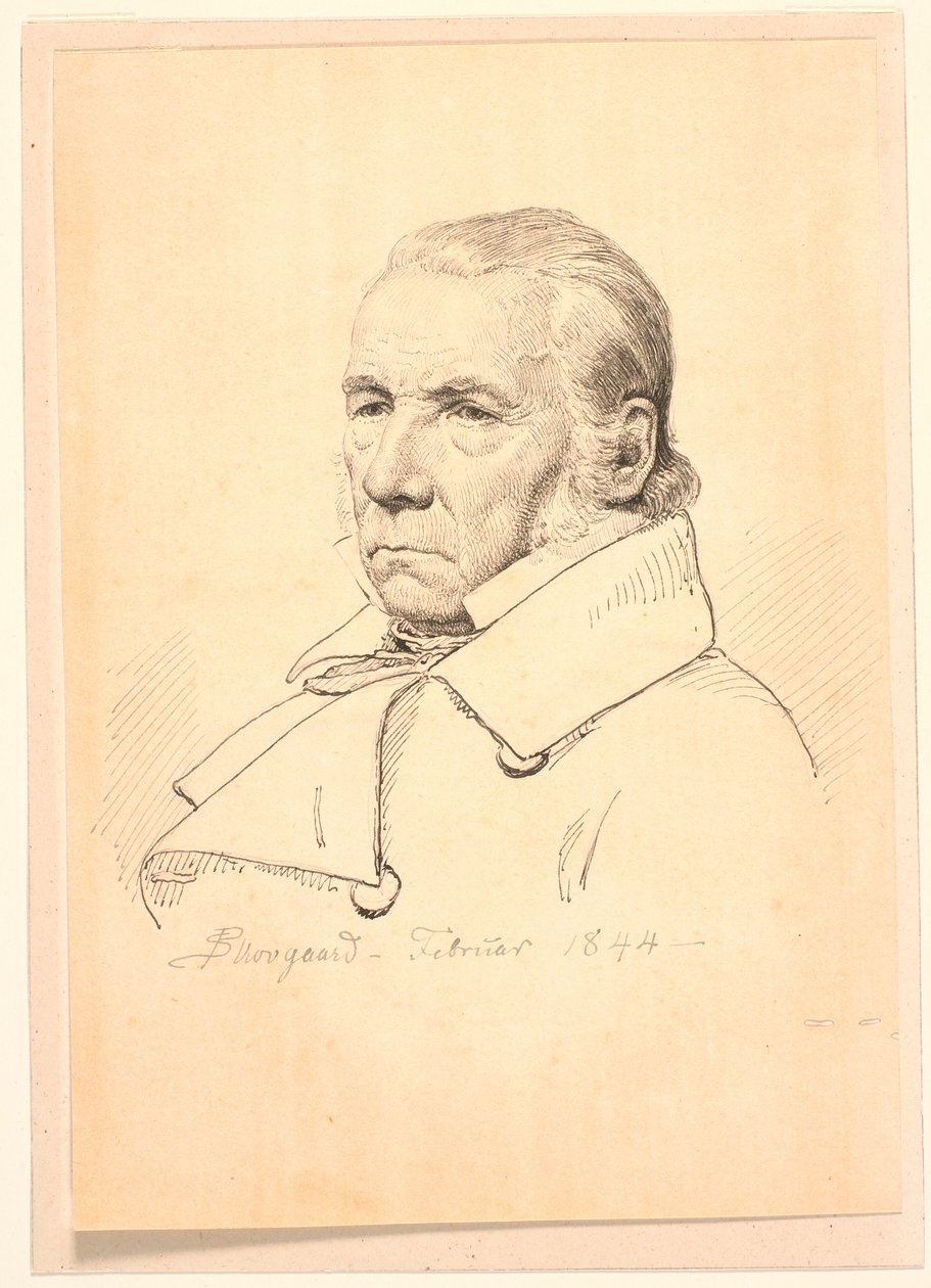 Smedemester och brandmajor Borchard von Werden, H.E. Freunds svigerfar. av P.C. Skovgaard
