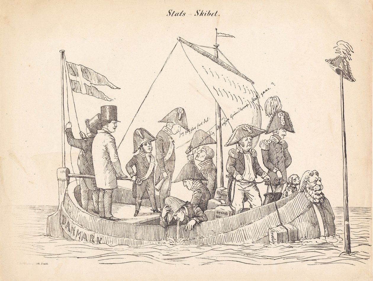 Statens skepp av P.C. Skovgaard