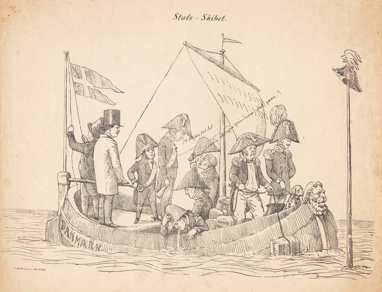 Statens skepp av P.C. Skovgaard