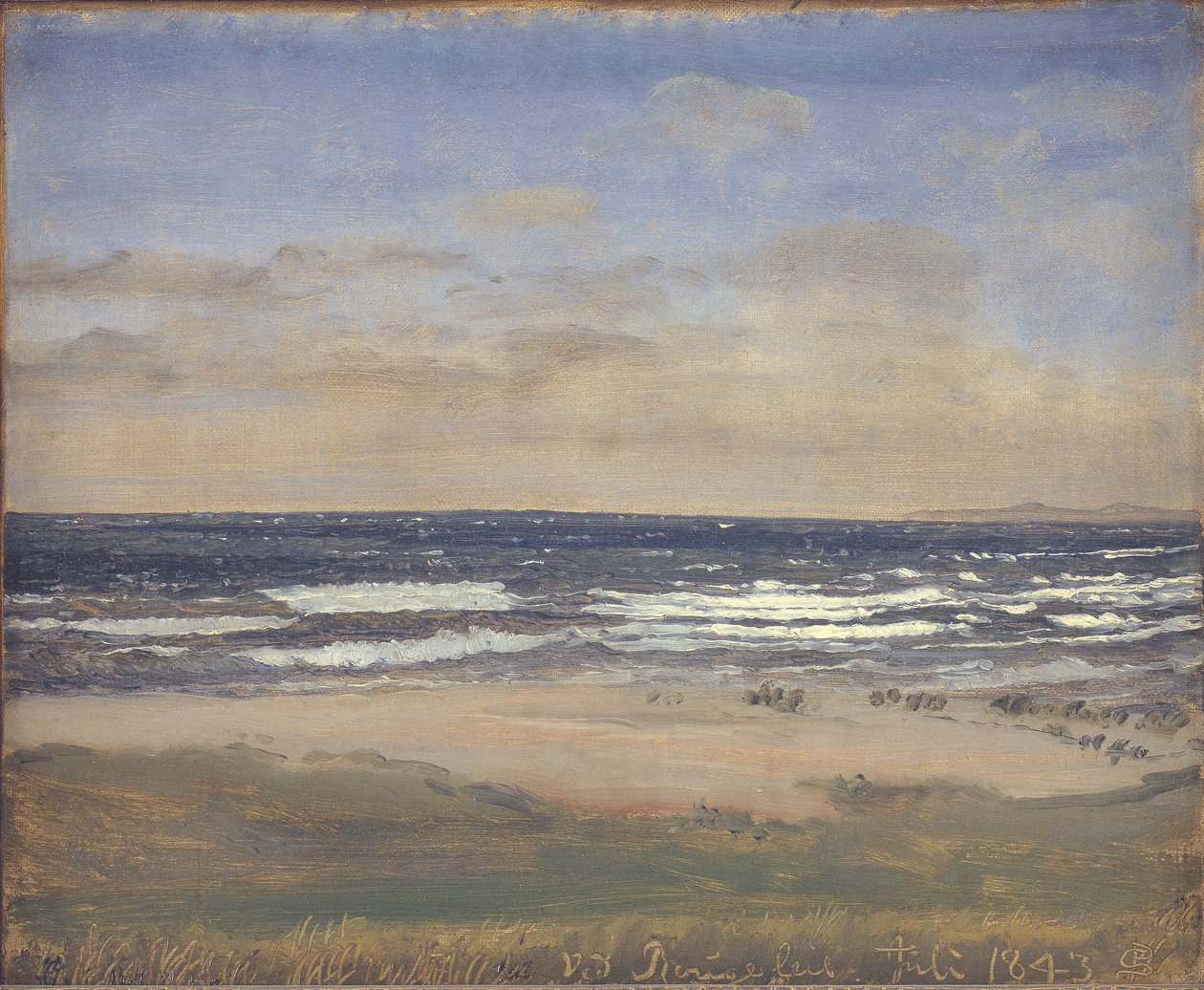 Stranden vid Rågeleje av P.C. Skovgaard