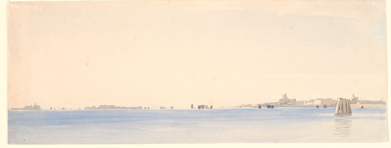 Venedig, sett från lagunen av P.C. Skovgaard