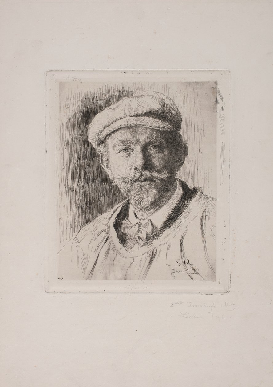 Självporträtt av Peder Severin Krøyer